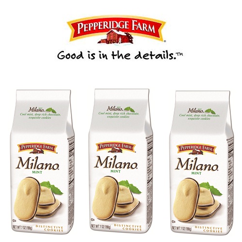 Bánh quy Pepperidge Farm Milano bạc hà 198gr